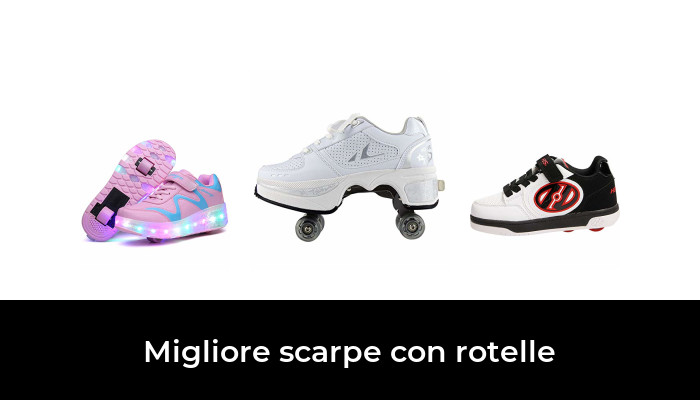 scarpe con rotelle meglio una o due