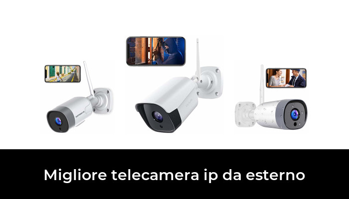 Audio a 2 Vie,Motion Detection Impermeabile,sorveglianza di Sicurezza YAYY IP Camera PTZ Telecamera Esterno Auto Tracking CCTV 1080P Full HD IP Telecamera WiFi Dome Telecamera,30m Visione Notturna