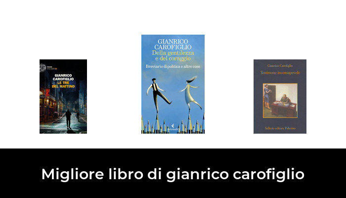 30 Migliore libro di gianrico carofiglio nel 2022 In base a 928 Recensioni