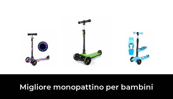 LUMI RIDE Monopattino bambino 3 anni Balance Tre Ruote LED Grigio, Pieghevole, Manubrio Regolabile, Freno a Pedale, Pedana Antiscivolo, Manubrio Removibile