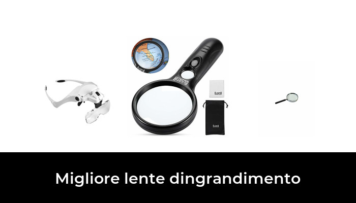 MMOBIEL Supporto per lente dingrandimento a mani libere per uso professionale 2.5X 4X LED con lente dingrandimento e clip