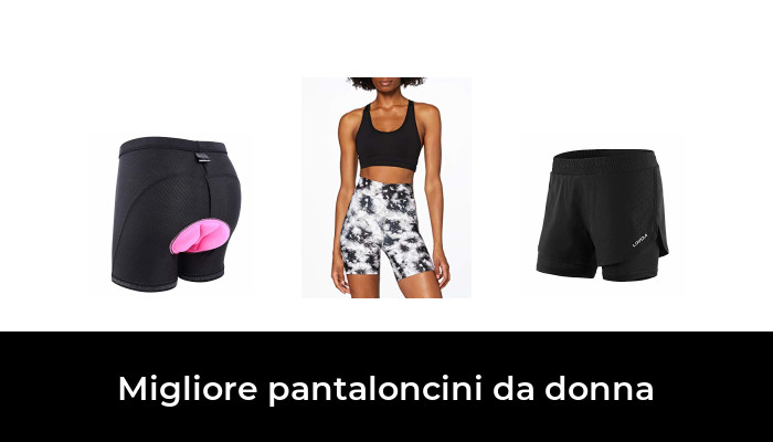 Lixada Pantaloncini da ciclismo da uomo con cuscino 3D Pad ad asciugatura rapida Sport Collant Shorts per allenamento fitness
