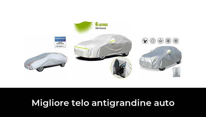 TELO COPRIAUTO TELATO FELPATO JUKE IMPERMEABILE ZIP GUIDA ANTIGRANDINE