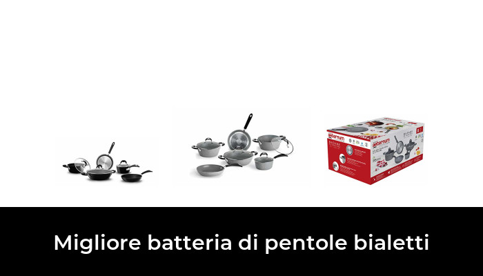 46 Migliore batteria di pentole bialetti nel 2024 In base a 936 Recensioni