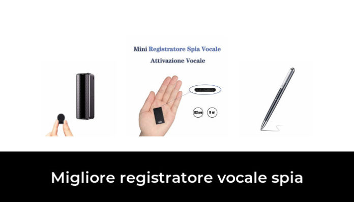 Registratore Vocale Mini Più Piccolo Al Mondo - 8 GB, 90 Ore Registrazione, Ricarica USB, Portatile