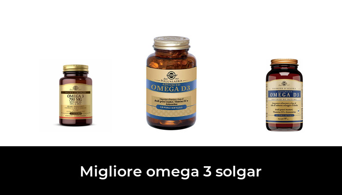 37 Migliore omega 3 solgar nel 2024 In base a 40 Recensioni