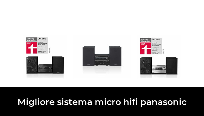 46 Migliore sistema micro hifi panasonic nel 2024 In base a 392 Recensioni