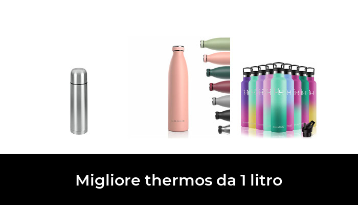 in acciaio inox a doppia parete 12 ore, 24 h freddo caraffa termica in acciaio inox 304 verde MONODEAL Thermos da 1 litro chiusura a pressione rapida con manico in legno in acciaio inox a doppia parete 12 ore, 24 h freddo caraffa termica in acciaio inox 304 verde MONODEAL Thermos da 1 litro chiusura a pressione rapida con manico in legno