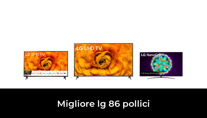 Staffa TV A Parete Ultra Sottile Per LG 86UQ8000AUB - Acciaio, VESA 800x400, Portata 75kg - Distanza 3,6cm Dal Muro