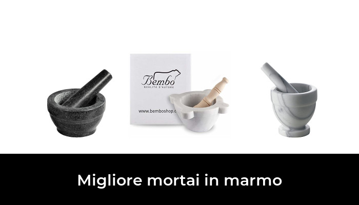 Bianco Norpro 08/07-Cup in marmo Mortaio/Pestello 