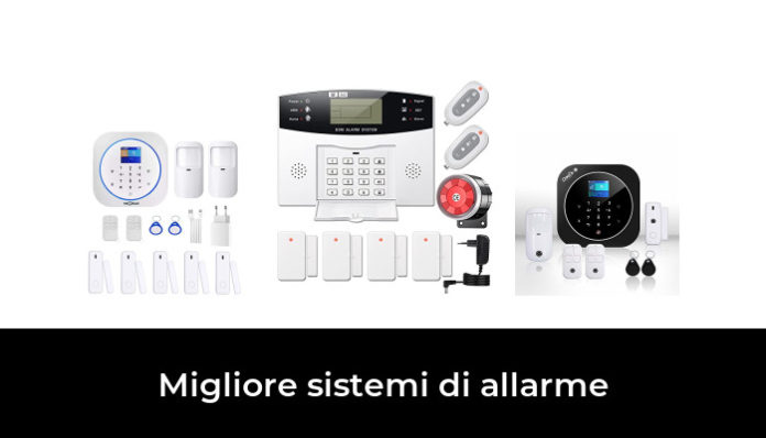 Allarme Casa Wireless 7 Pezzi Con Sirena 115 DB E Telecomando – Sensori Porta E Movimento Per Garage E Ufficio