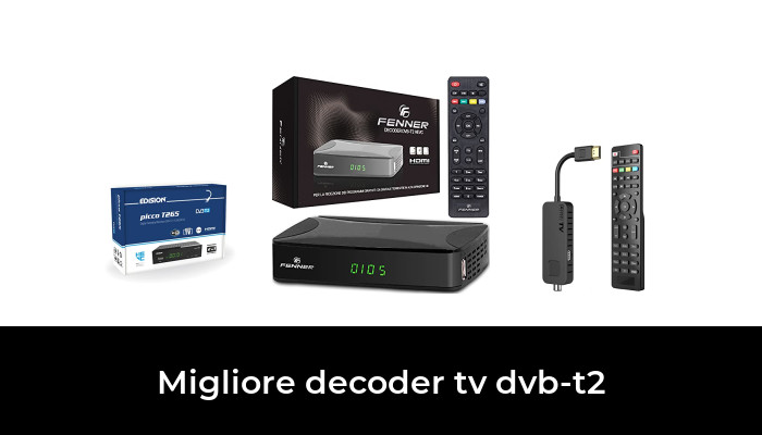 47 Migliore decoder tv dvb-t2 nel 2024 In base a 808 Recensioni