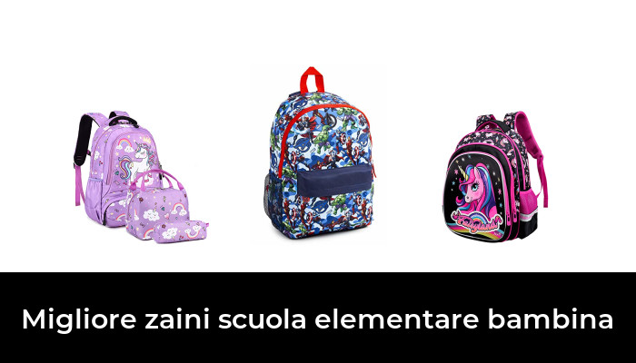 Zaino Scolastico Per Bambina E Ragazza, Elementari E Medie | Leggero, Impermeabile, Con Tracolla, Per La Scuola E Il Tempo Libero