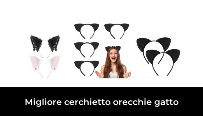 Cerchietti Orecchie Gatto 10 Pezzi - Con Glitter, Fascia Elastica, Per Party, Cosplay E Halloween - Foto 3
