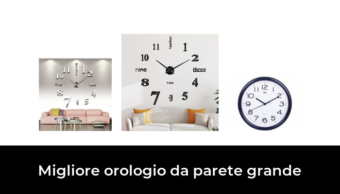 50 Migliore orologio da parete grande nel 2024 In base a 557 Recensioni