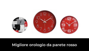 45 Migliore orologio da parete rosso nel 2024 In base a 906 Recensioni 45 Migliore orologio da parete rosso nel 2024 In base a 906 Recensioni