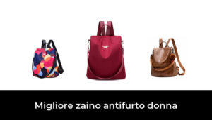 Zaino da viaggio alla moda Zaino da donna antifurto