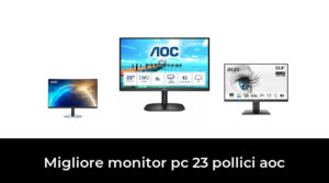 49 Migliore monitor pc 23 pollici aoc nel 2023 In base a 911 Recensioni
