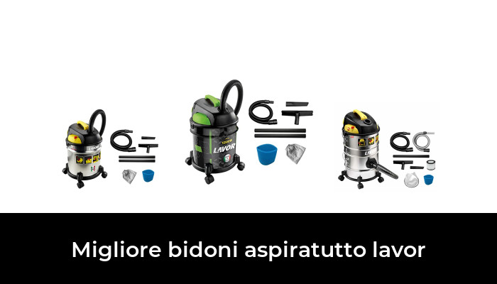 44 Migliore bidoni aspiratutto lavor nel 2024 In base a 333 Recensioni