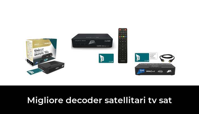 48 Migliore decoder satellitari tv sat nel 2024 In base a 658 Recensioni