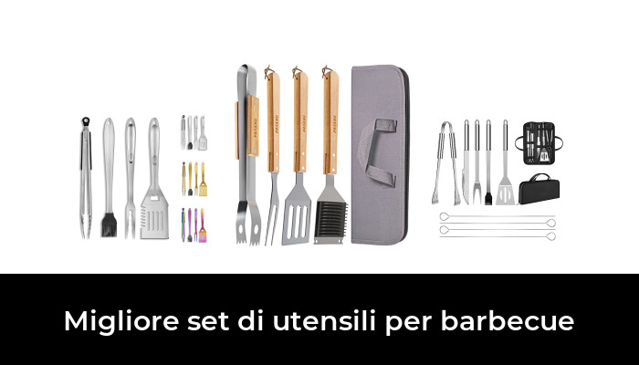 50 Migliore set di utensili per barbecue nel 2024 In base a 734 Recensioni