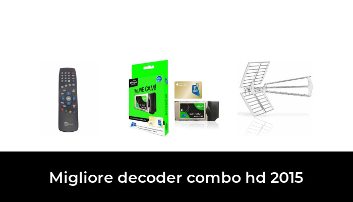 3 Migliore decoder combo hd 2015 nel 2024 In base a 162 Recensioni