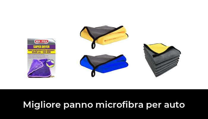 PEASUG Asciugamani In Microfibra Per Auto Extra Large - Ultra Assorbenti, Senza Striature, Antigraffio - Per Auto E Camion